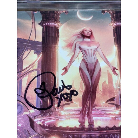 Paris‎ Hilton Infinite Icon CD Signed Sleeve Insert New Sealed 2024 Pop Dance - Picture 4 of 6